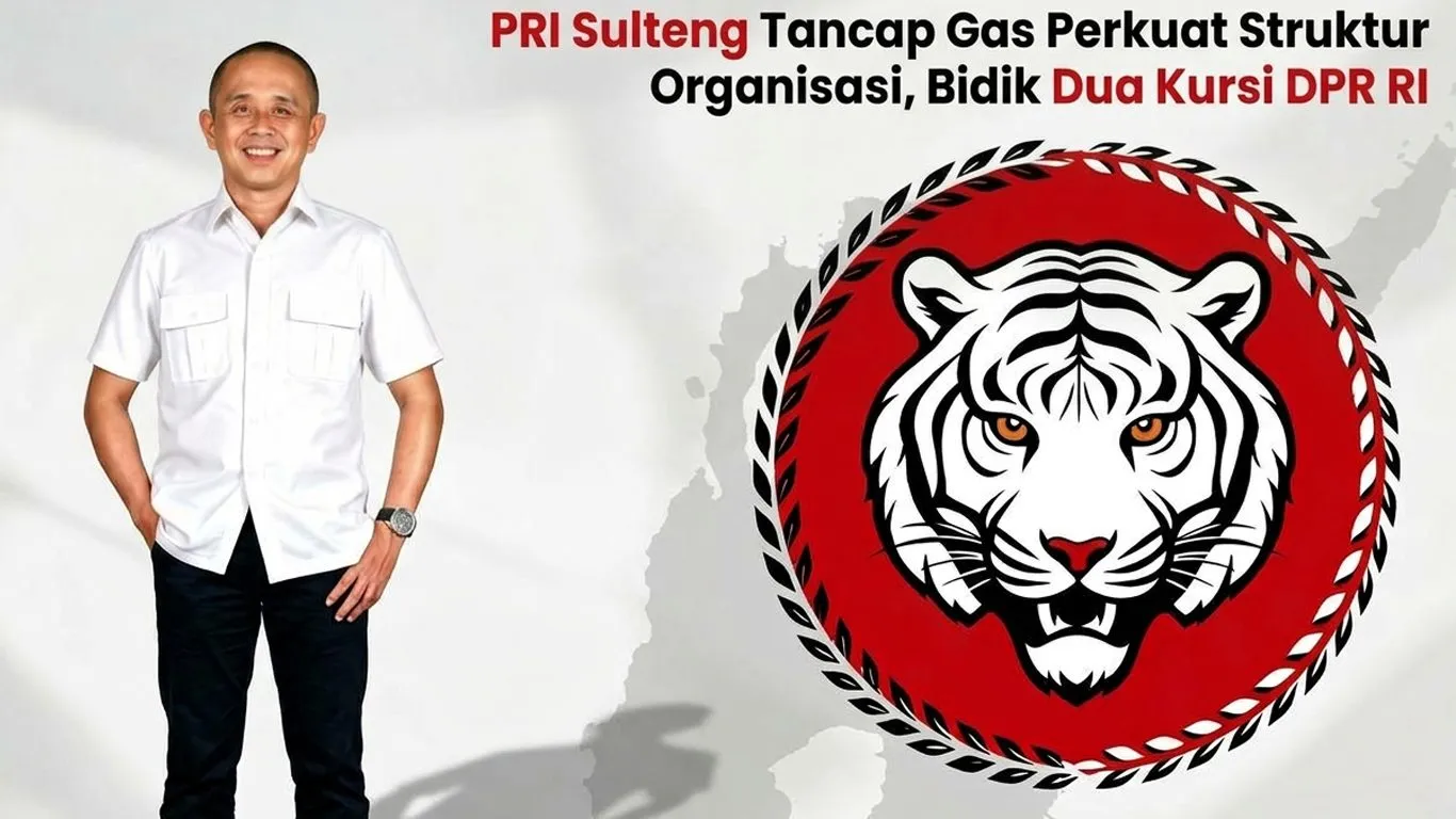 PRI Sulteng Tancap Gas Perkuat Struktur Organisasi, Bidik Dua Kursi DPR RI
