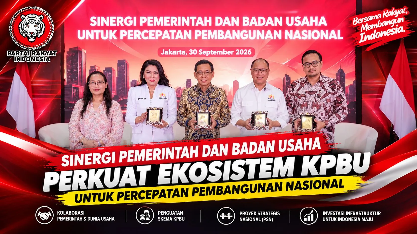 Sinergi Pemerintah dan Dunia Usaha Perkuat Ekosistem KPBU untuk Percepatan Infrastruktur Nasional